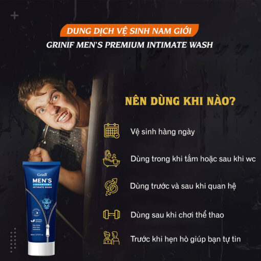 Gel vệ sinh Grinif Men's Premium Intimate Wash