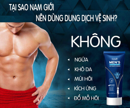 Dung dịch vệ sinh Grinif Men's Premium Intimate Wash